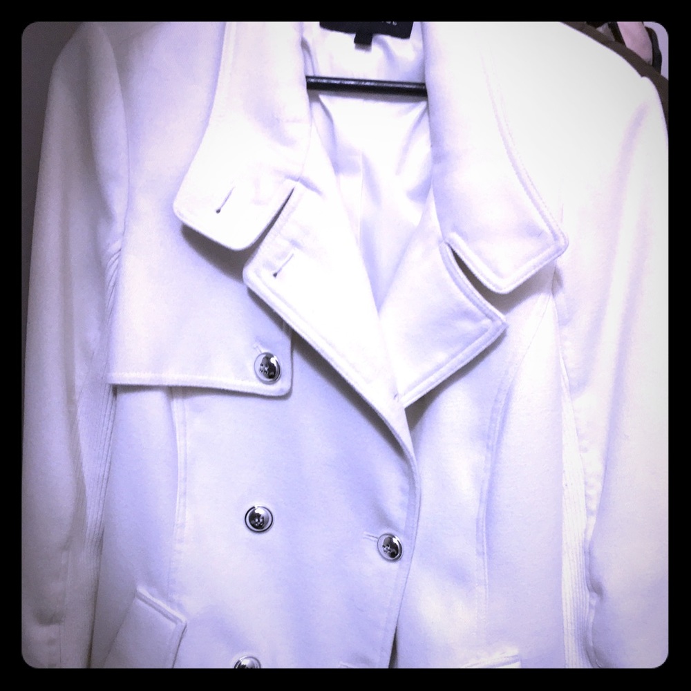 White Woolen Jacket